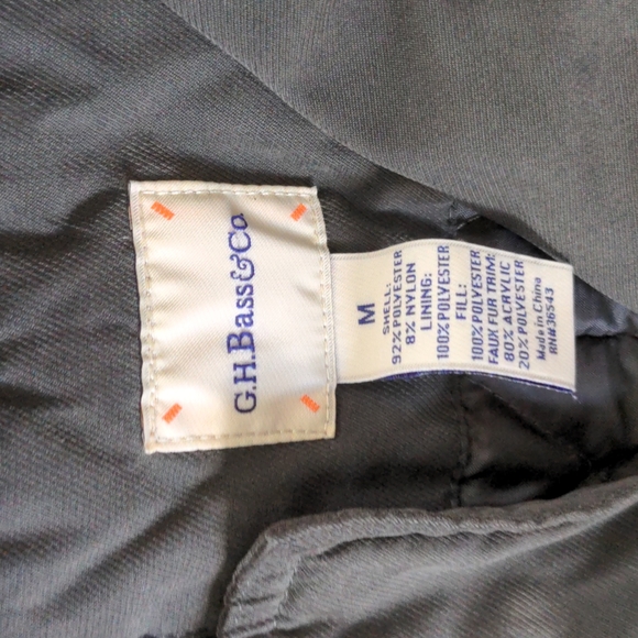 Bass Co. women's army green medium utility jacket - Picture 3 of 9